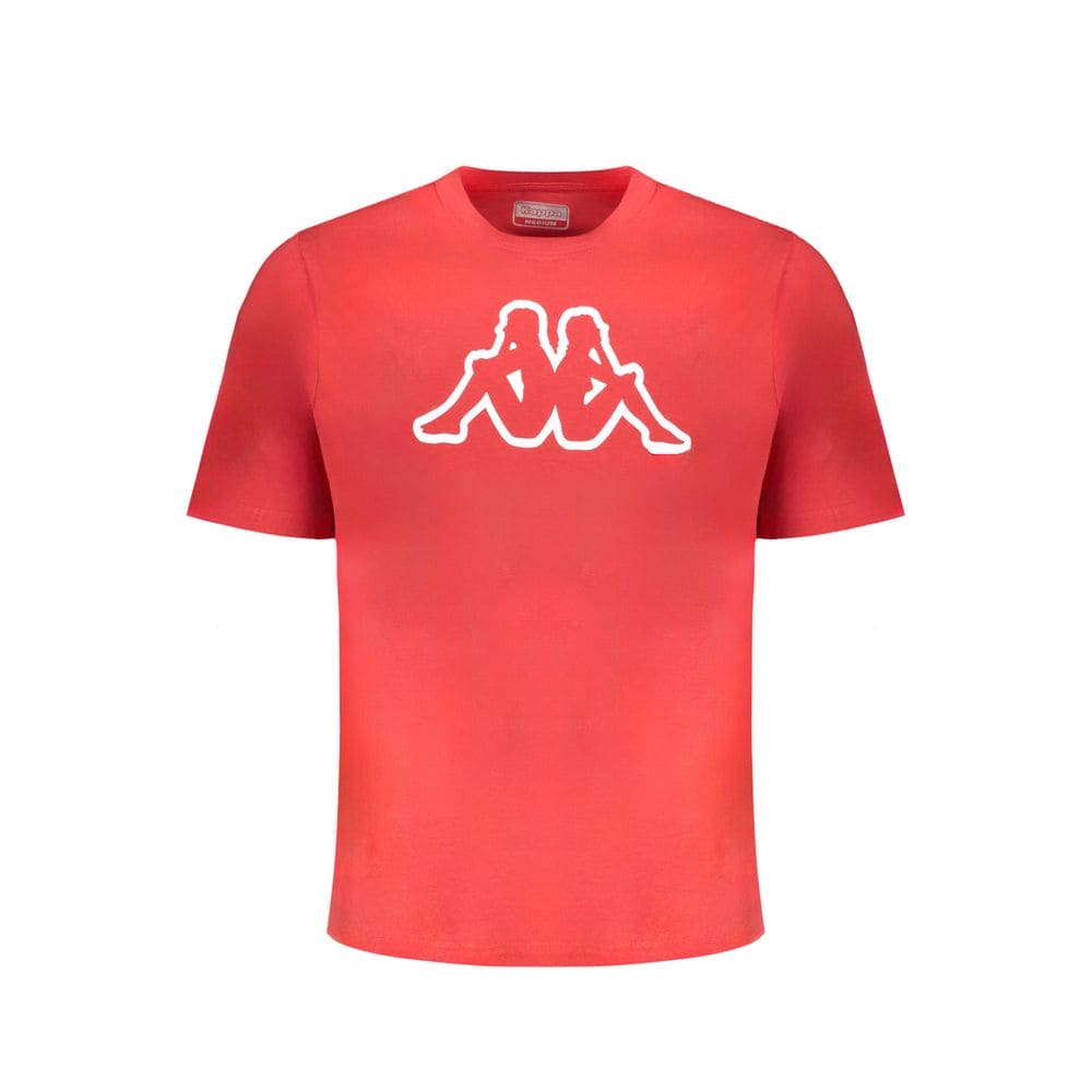 T-shirt en coton rouge Kappa