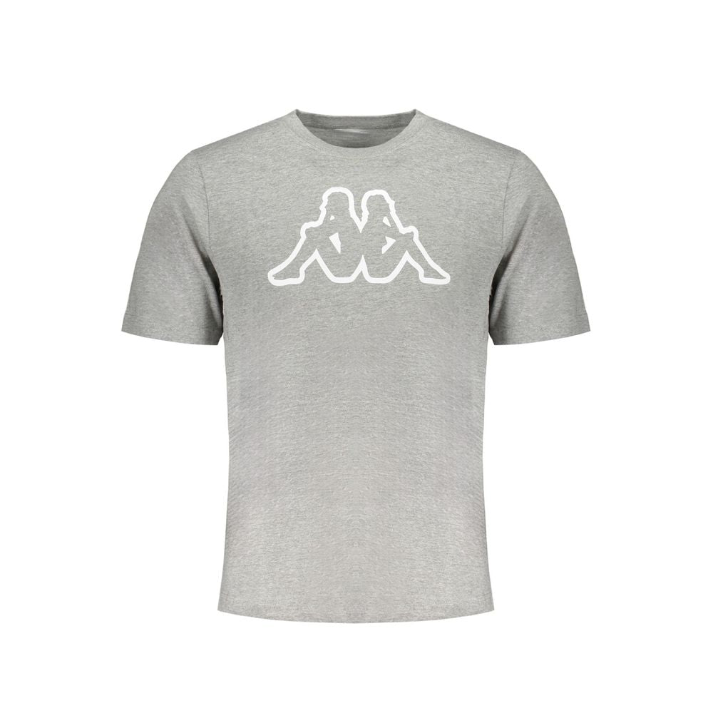 Kappa Gray Cotton T-Shirt