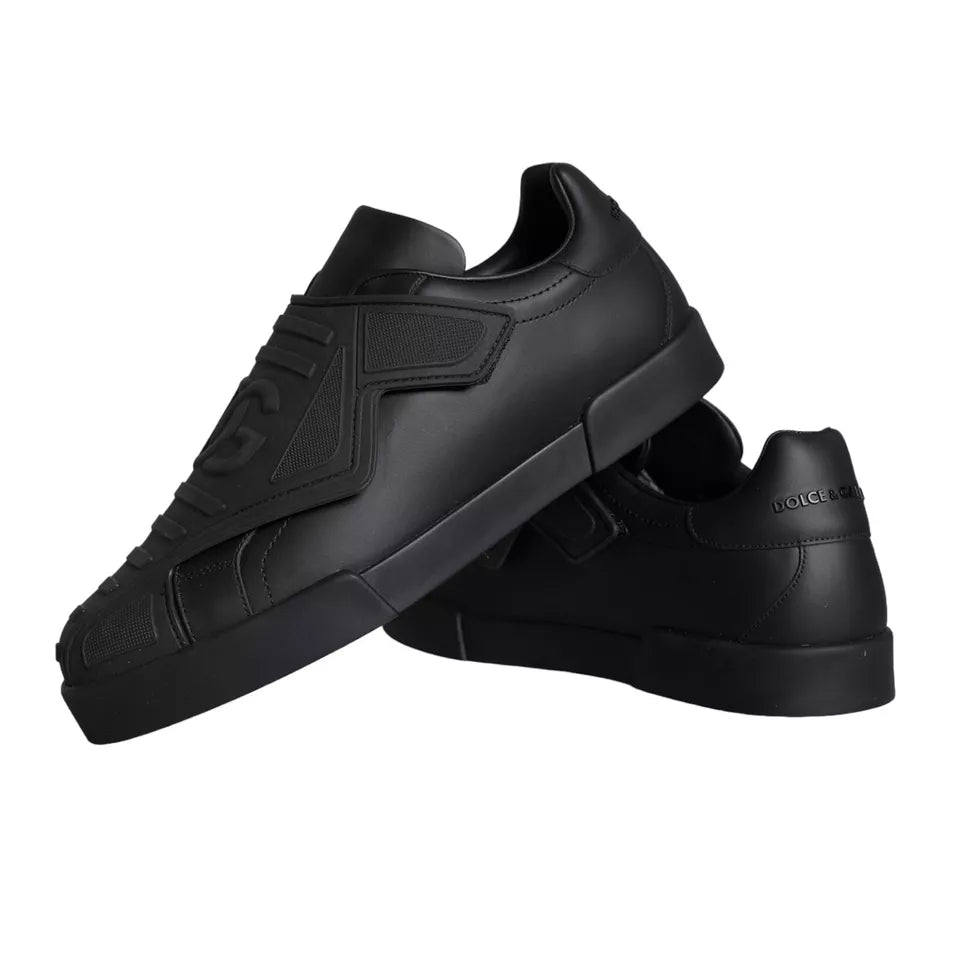 Zapatillas bajas con cordones Wave de Dolce &amp; Gabbana en color negro para hombre