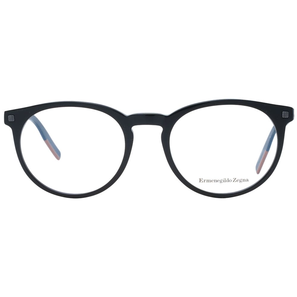 Ermenegildo Zegna Black Plastic Glasses (Frames)