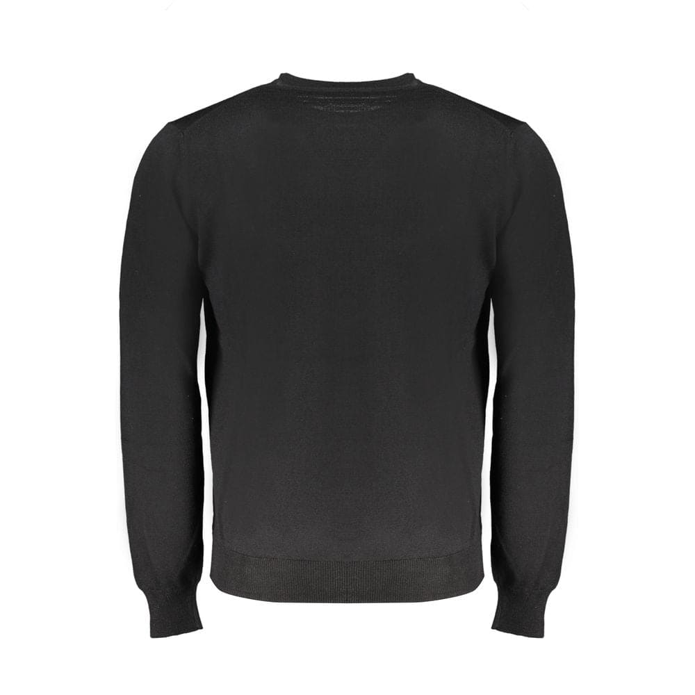 Harmont & Blaine Black Wool Sweater