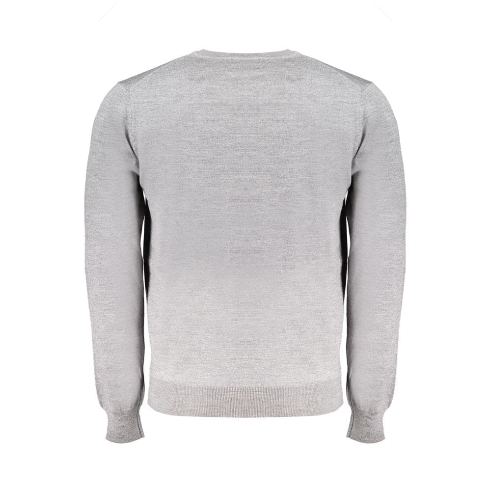 Harmont & Blaine Gray Wool Sweater