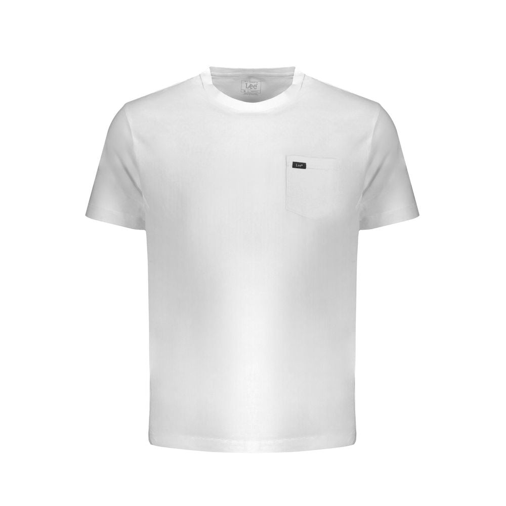 Lee White Cotton T-Shirt