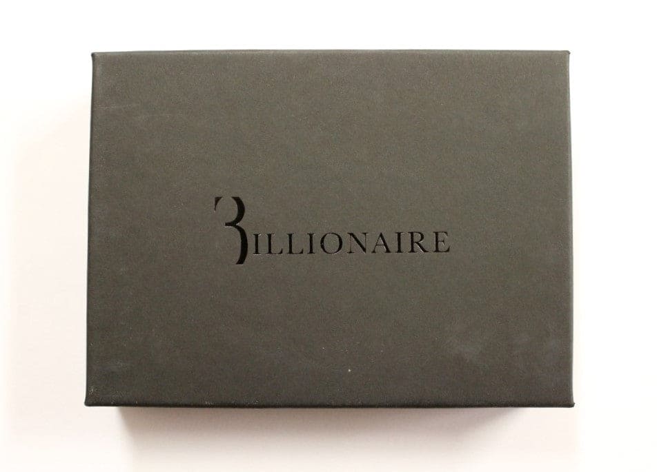 Portefeuille élégant en cuir marron pour homme de Billionaire Italian Couture