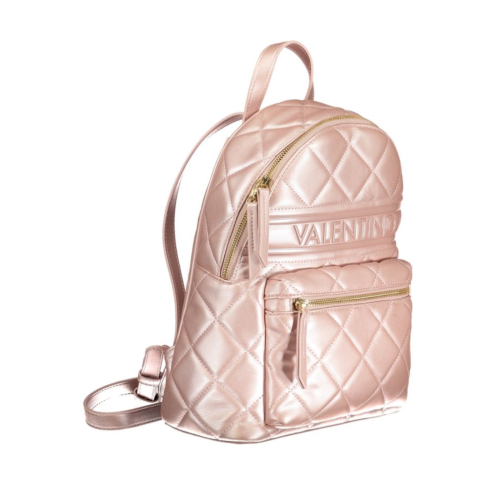 Valentino Bags Pink Polyethylene Backpack