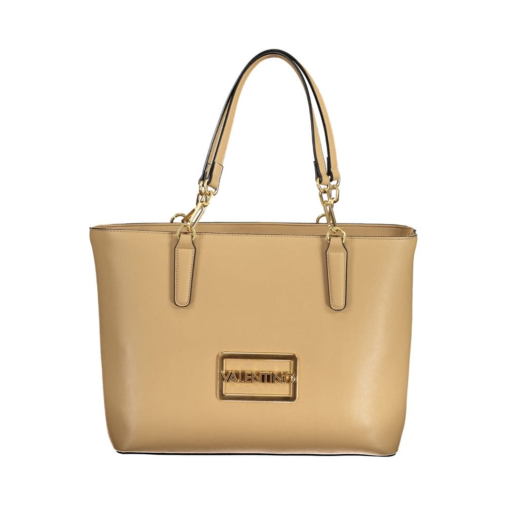 Valentino Bags Beige Polyethylene Handbag