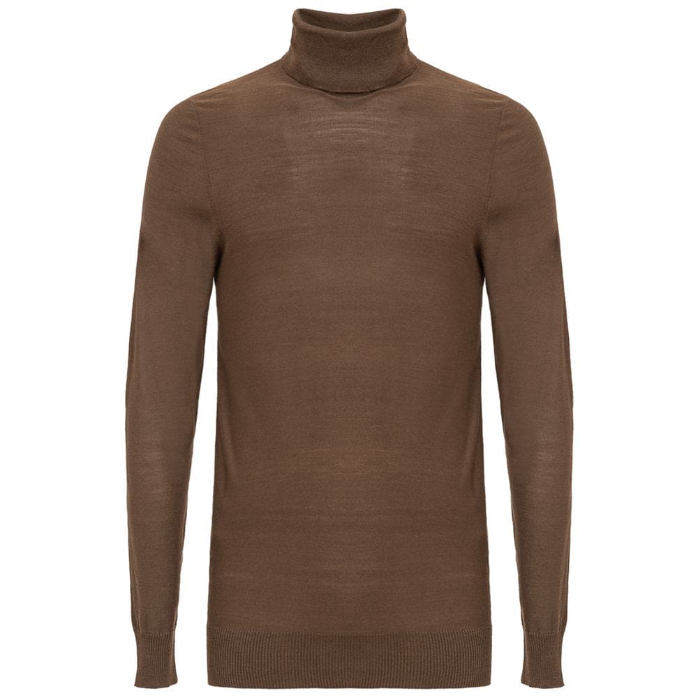 Brioni Brown Cashmere Sweater