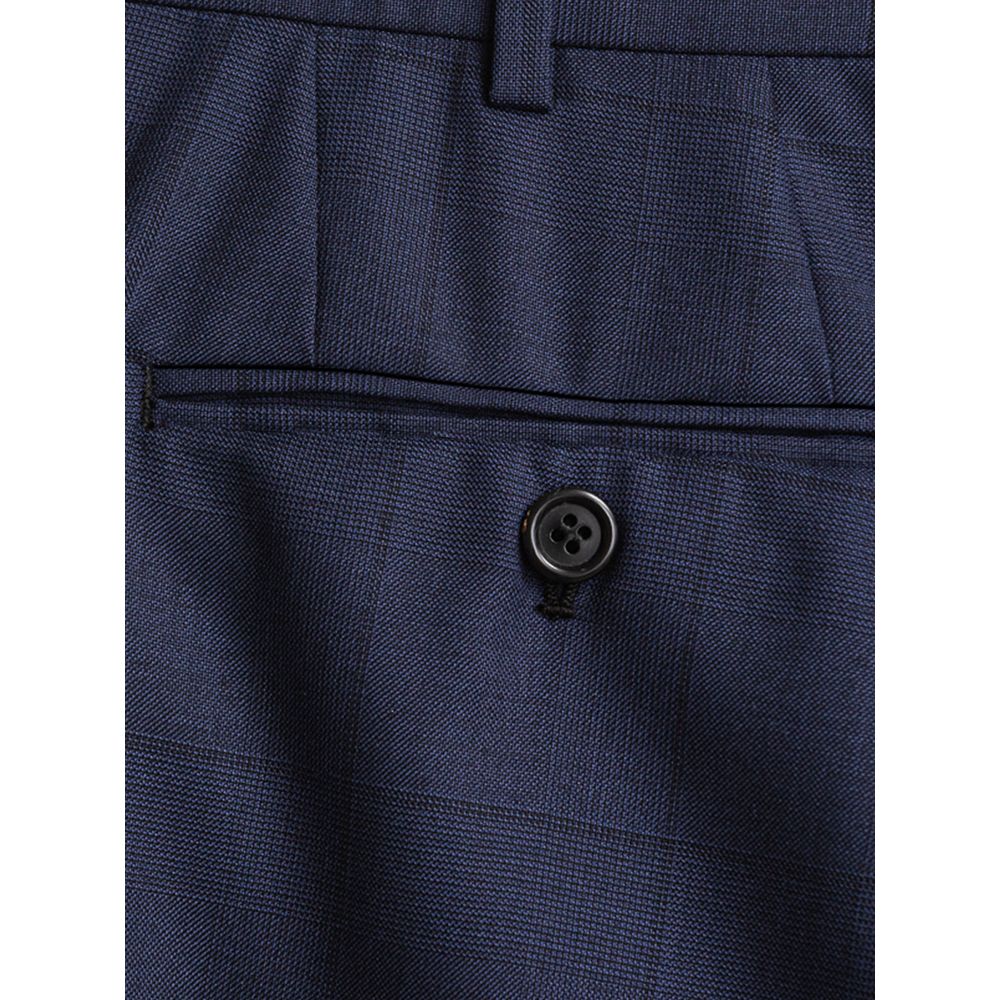 Brioni Blue Cotton Jeans & Pant