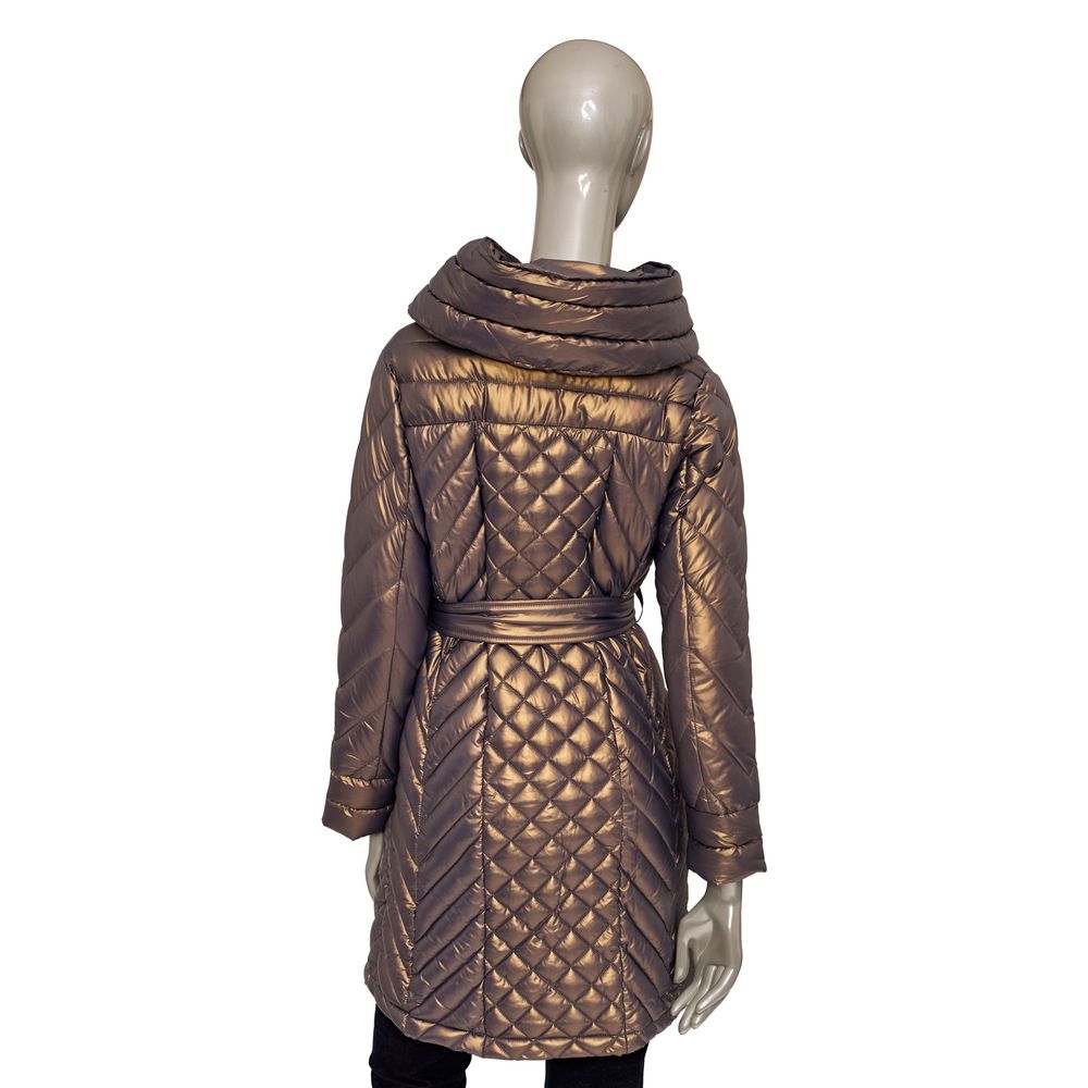 Baldinini Trend Brown Polyester Jackets & Coat