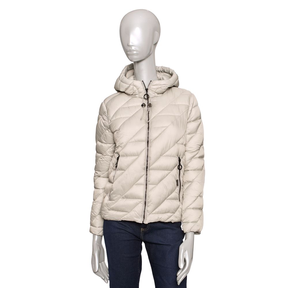 Baldinini Trend Silver Polyester Jackets & Coat