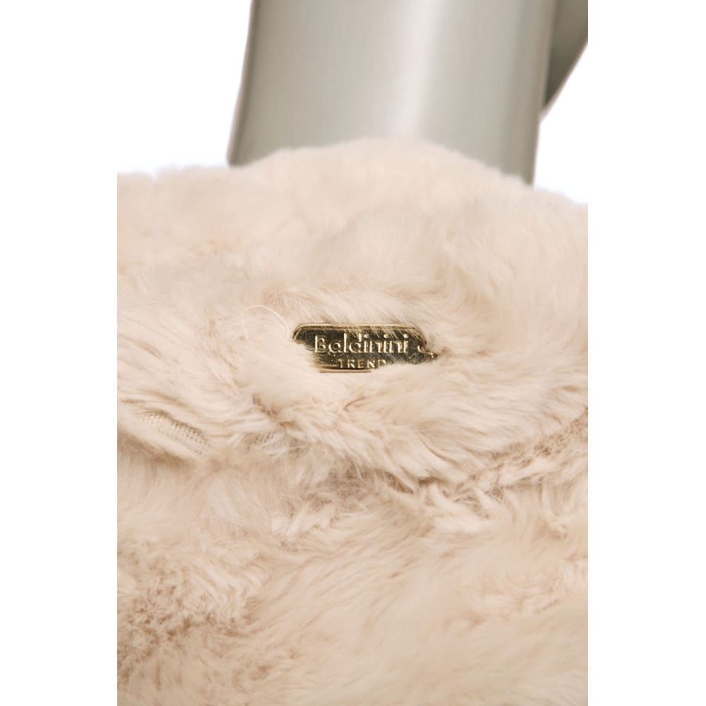 Baldinini Trend Beige Polyester Jackets & Coat