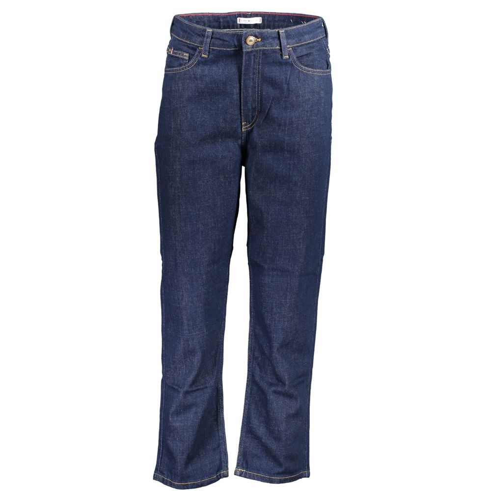 Tommy Hilfiger Blue Cotton Jeans & Pant