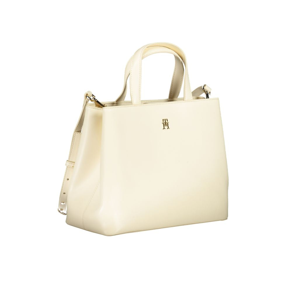 Tommy Hilfiger Beige Polyethylene Handbag