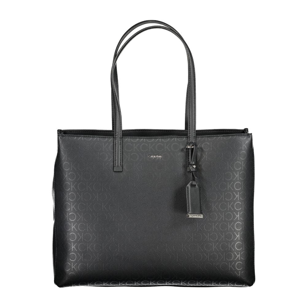 Calvin Klein Black Polyester Handbag