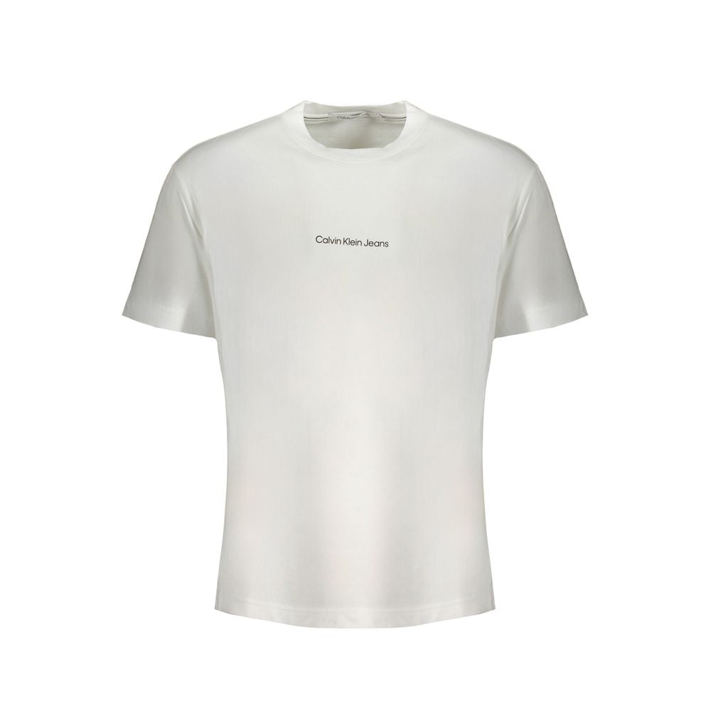 Calvin Klein White Cotton T-Shirt