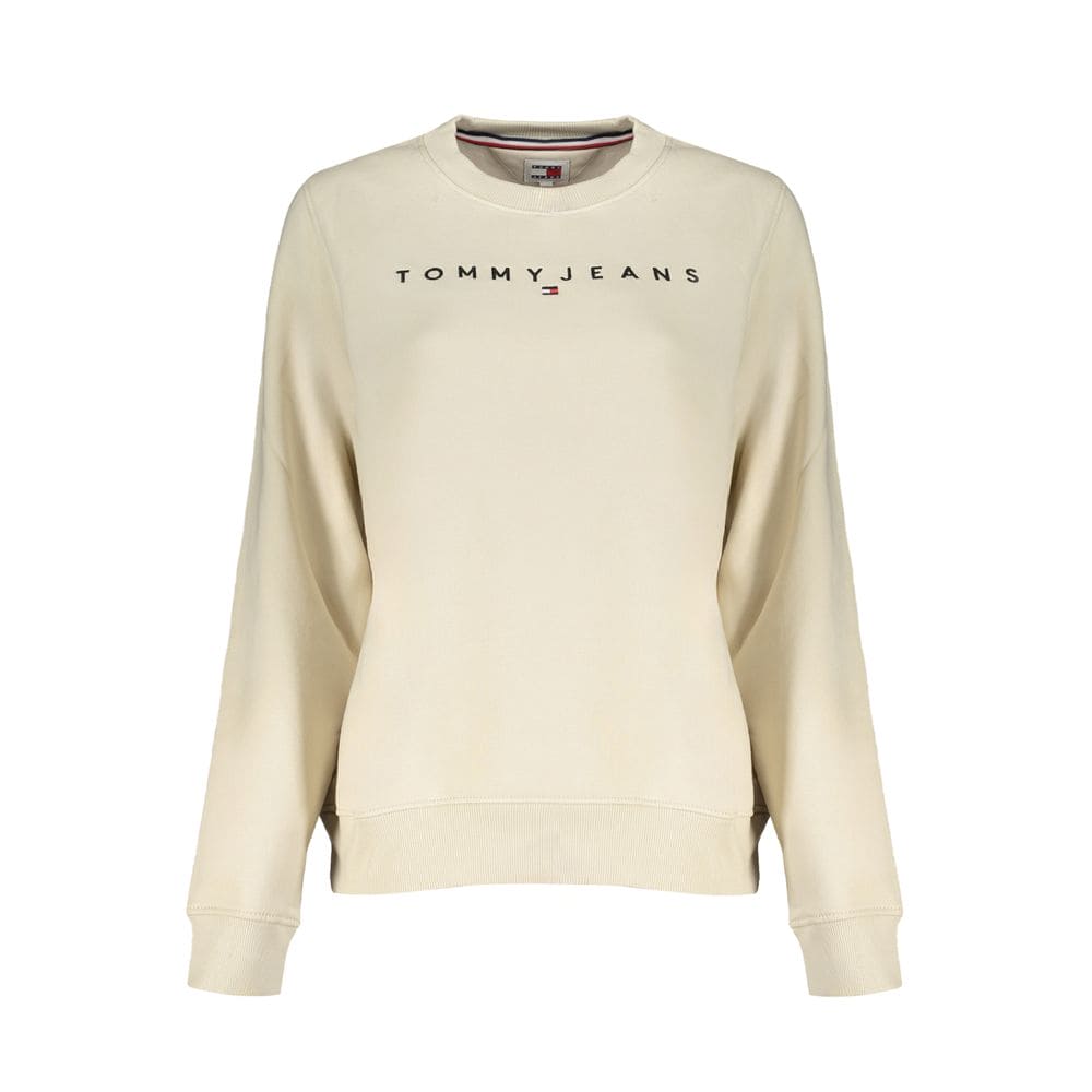 Tommy Hilfiger Beige Cotton Sweater