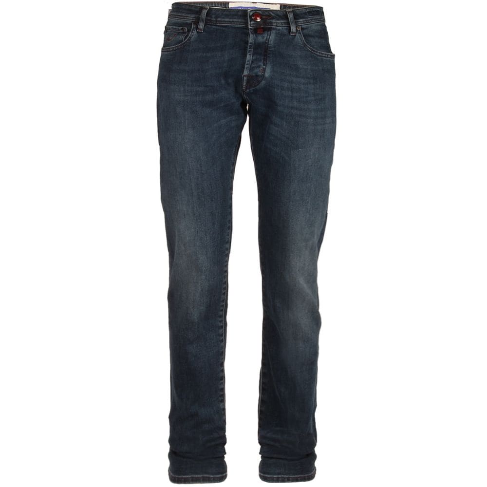 Jacob Cohen Blue Cotton Jeans & Pant