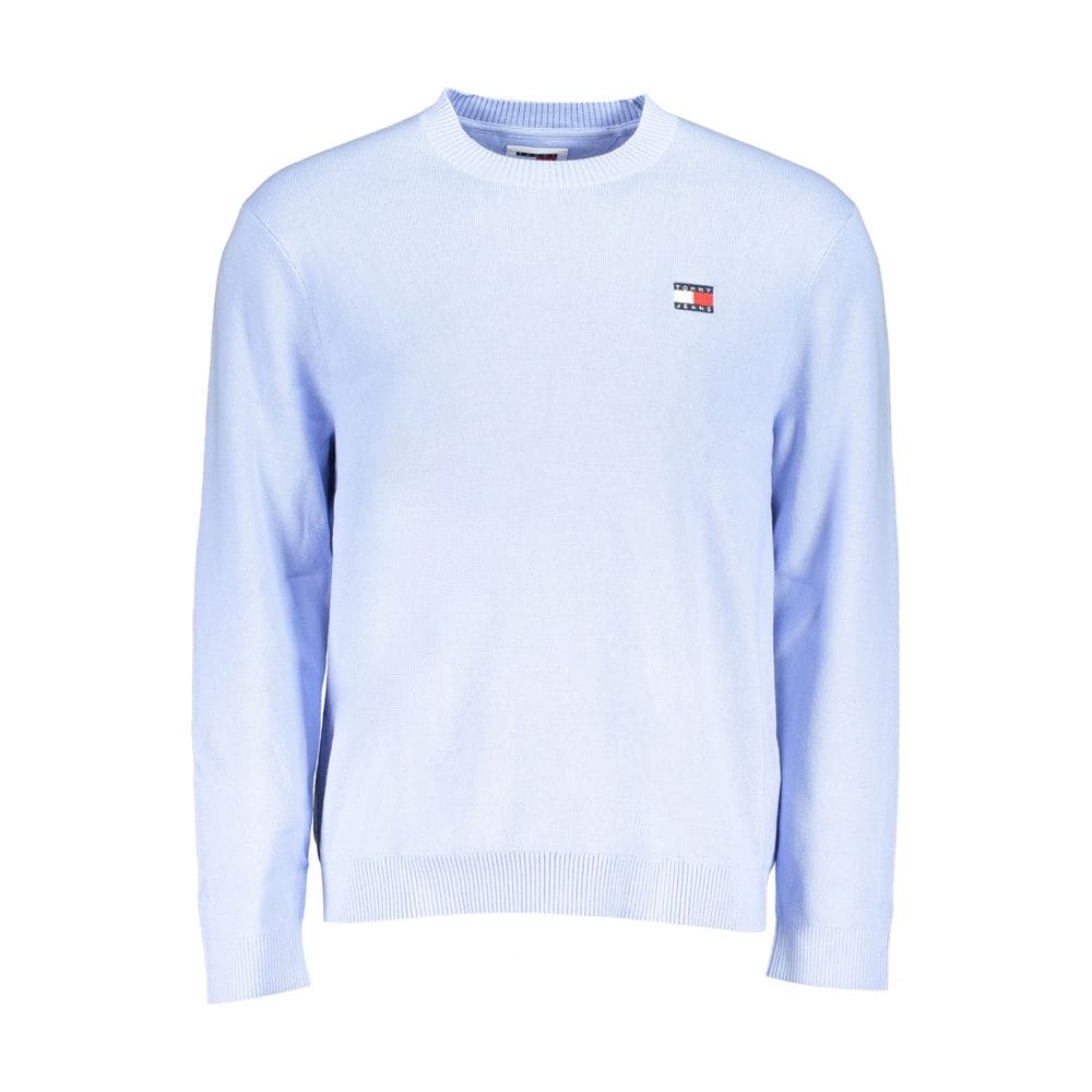 Tommy Hilfiger Light Blue Cotton Sweater