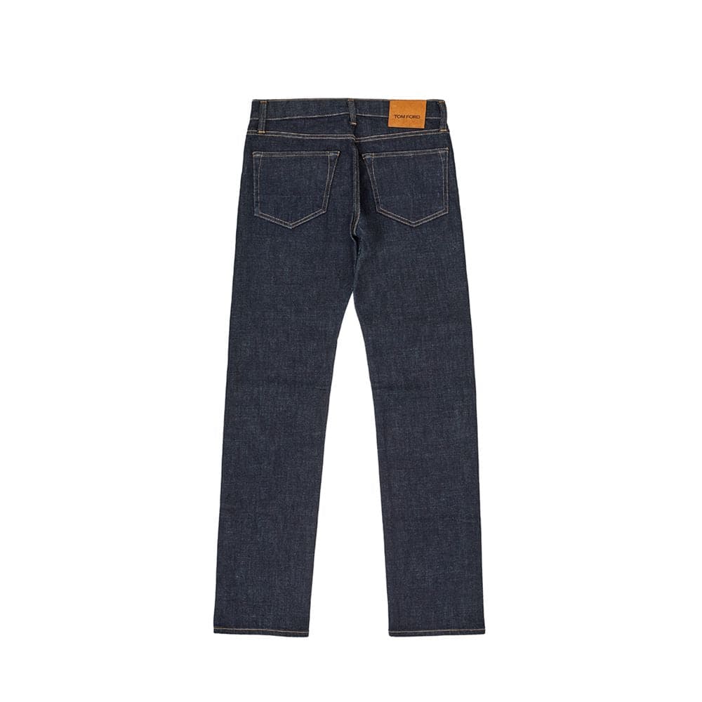 Tom Ford Blue Cotton Jeans & Pant