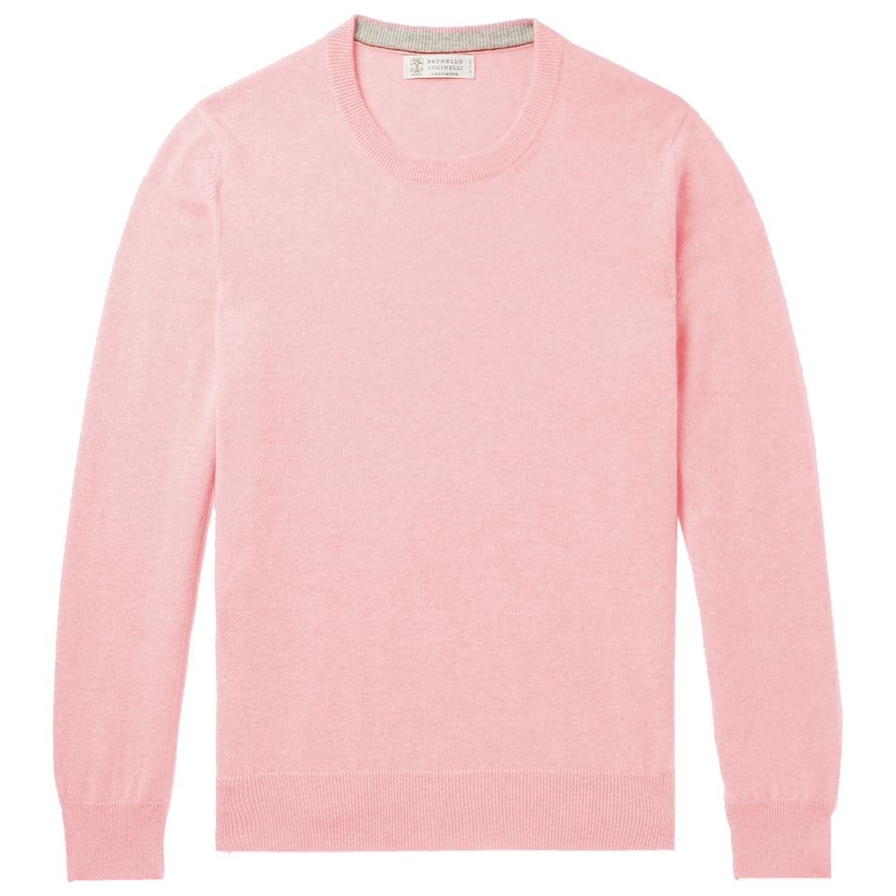 Brunello Cucinelli Pink Wool Sweater