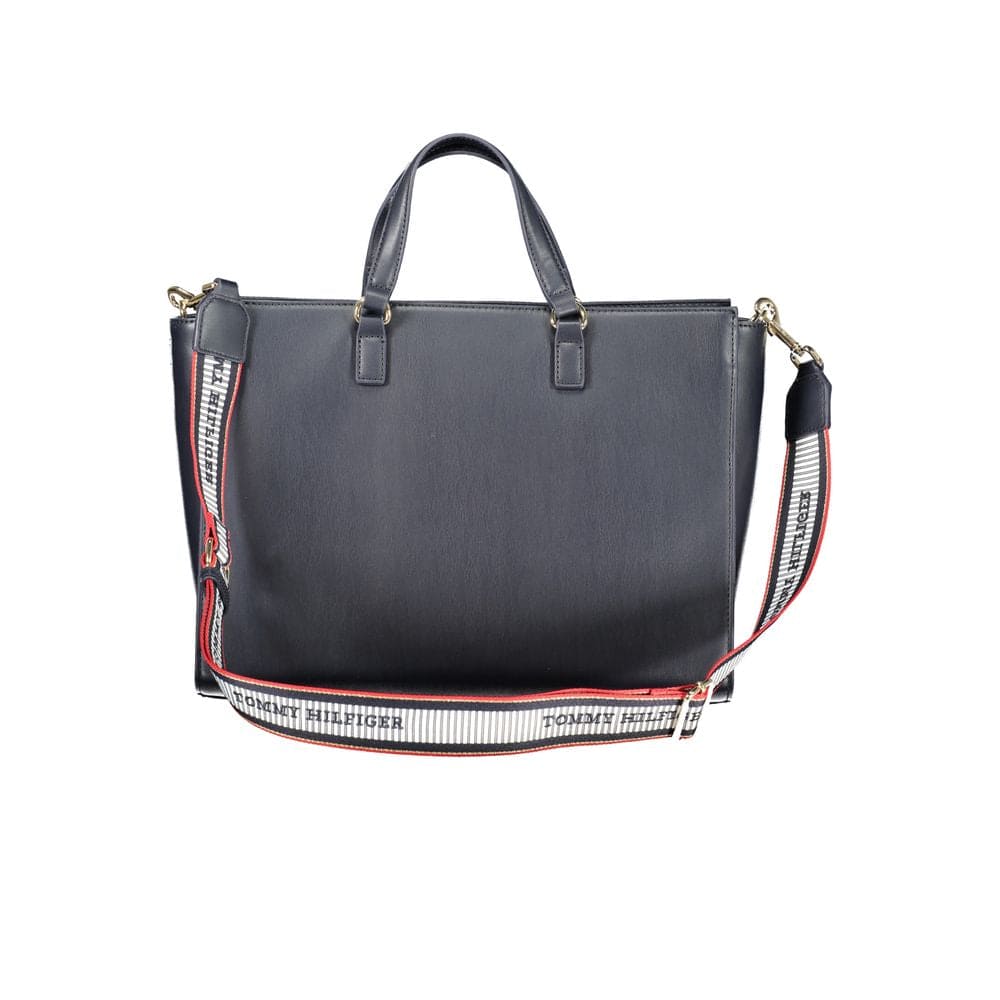 Tommy Hilfiger Blue Polyethylene Handbag