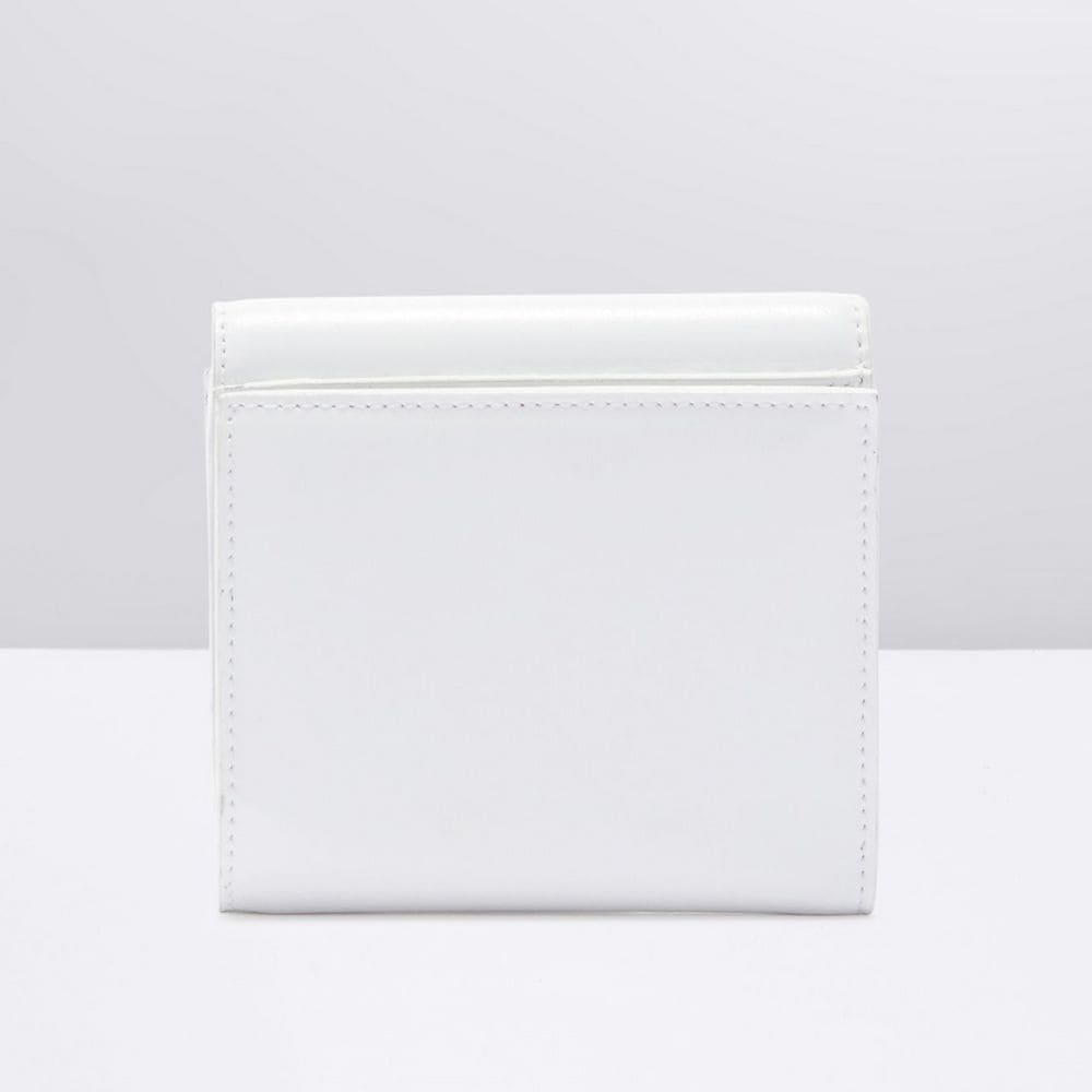 Off-White White Leather Wallet