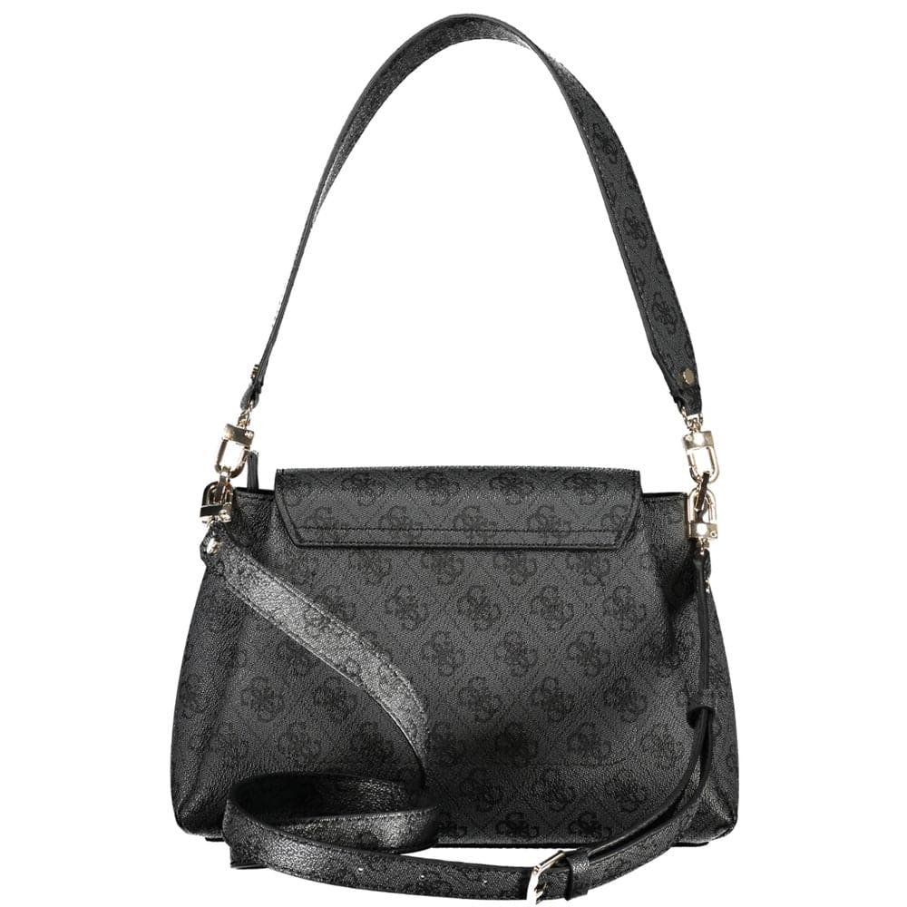 Guess Jeans Black Polyethylene Handbag