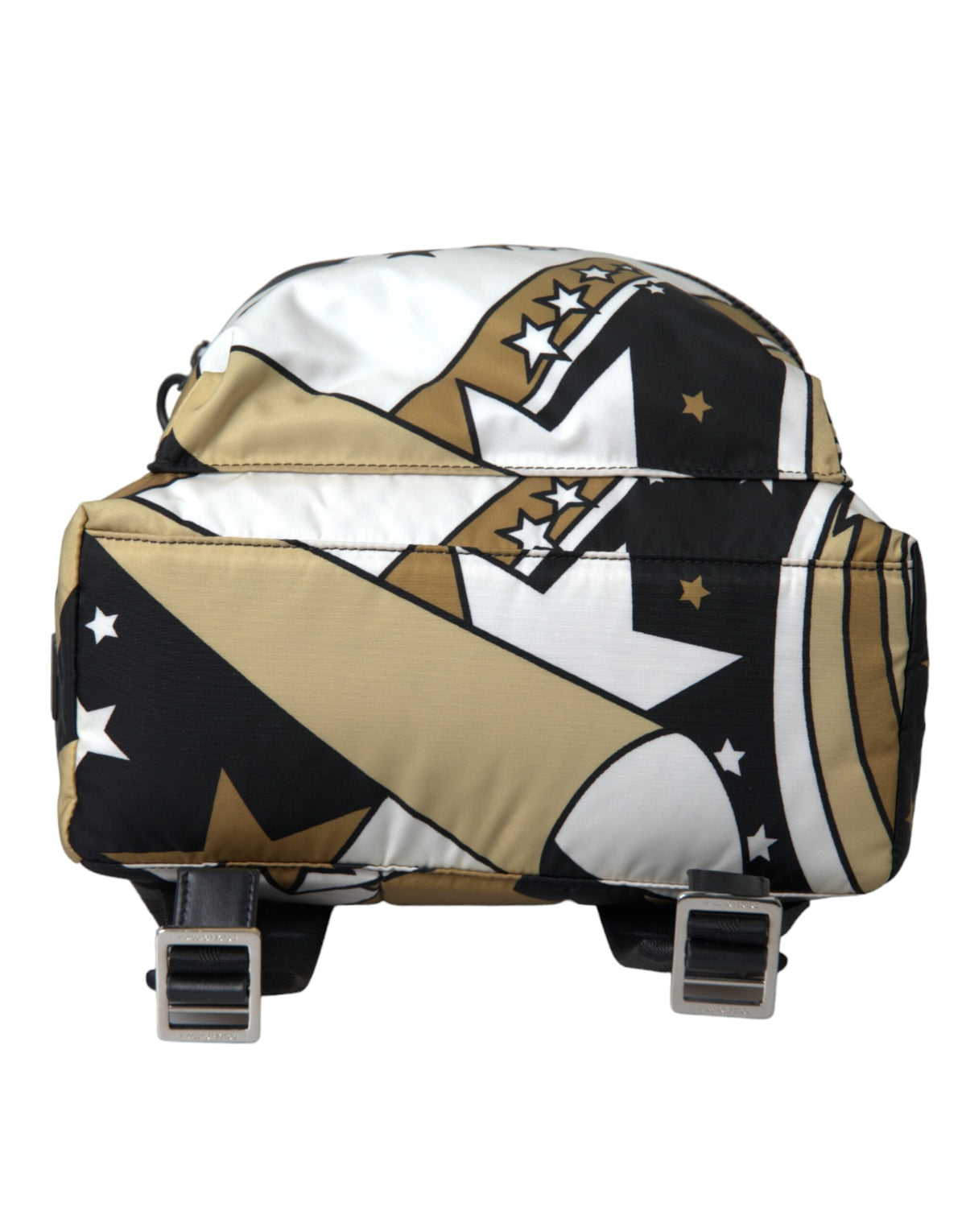 Mochila de nailon con rayas y estrellas multicolores de Dolce &amp; Gabbana para hombre