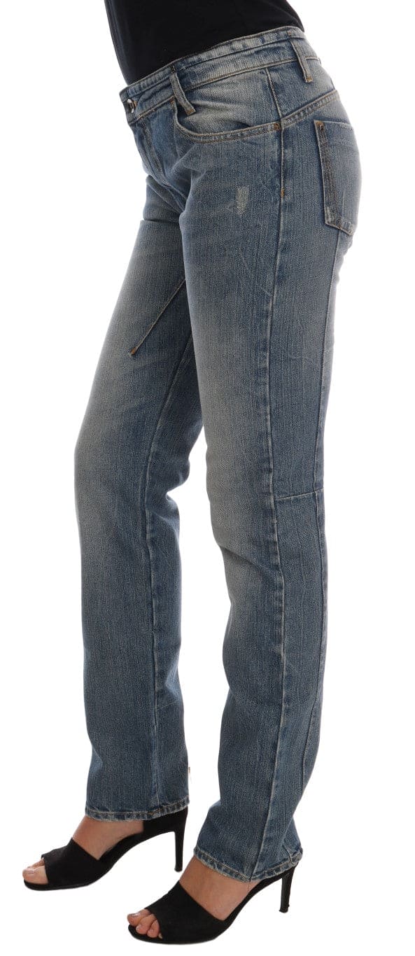 Costume National Chic Jean Slim Bleu Designer