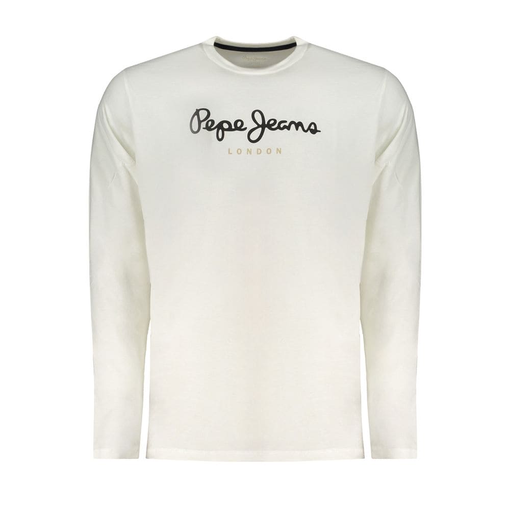 Pepe Jeans White Cotton T-Shirt