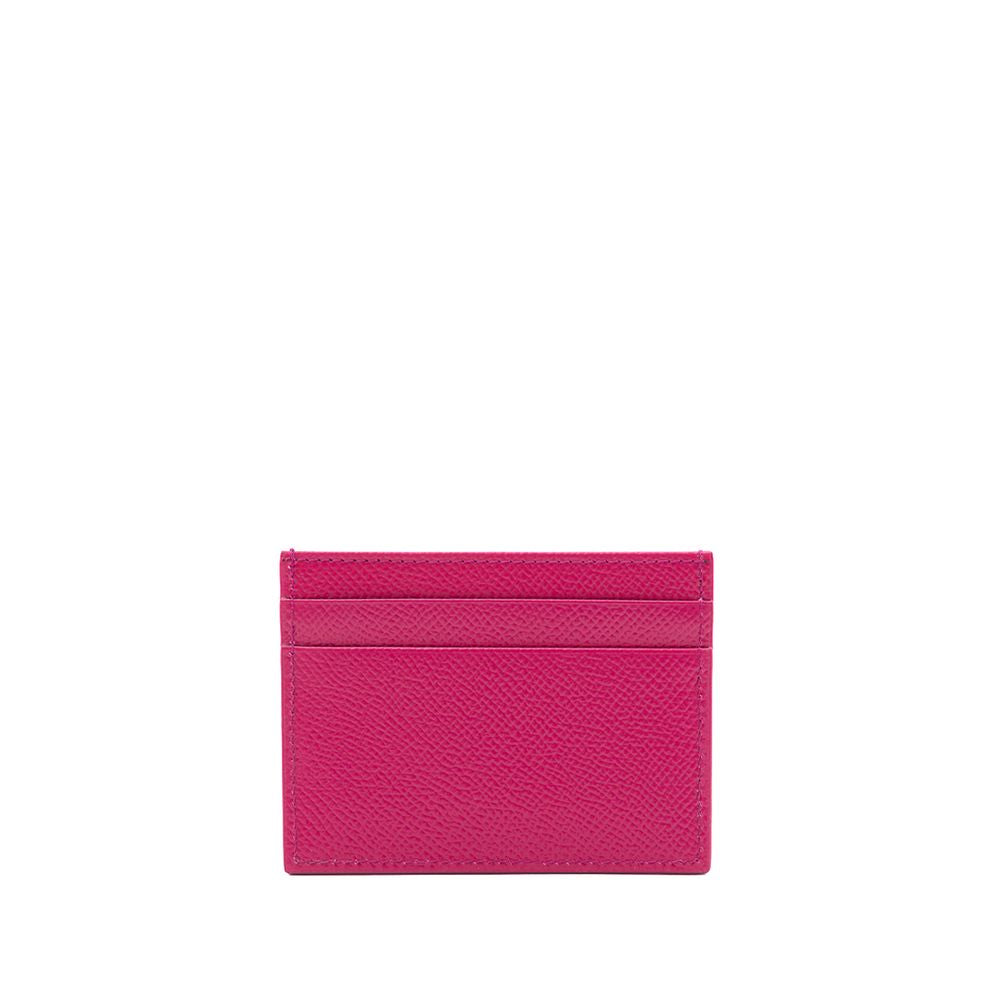 Dolce & Gabbana Fuchsia Leather Wallet