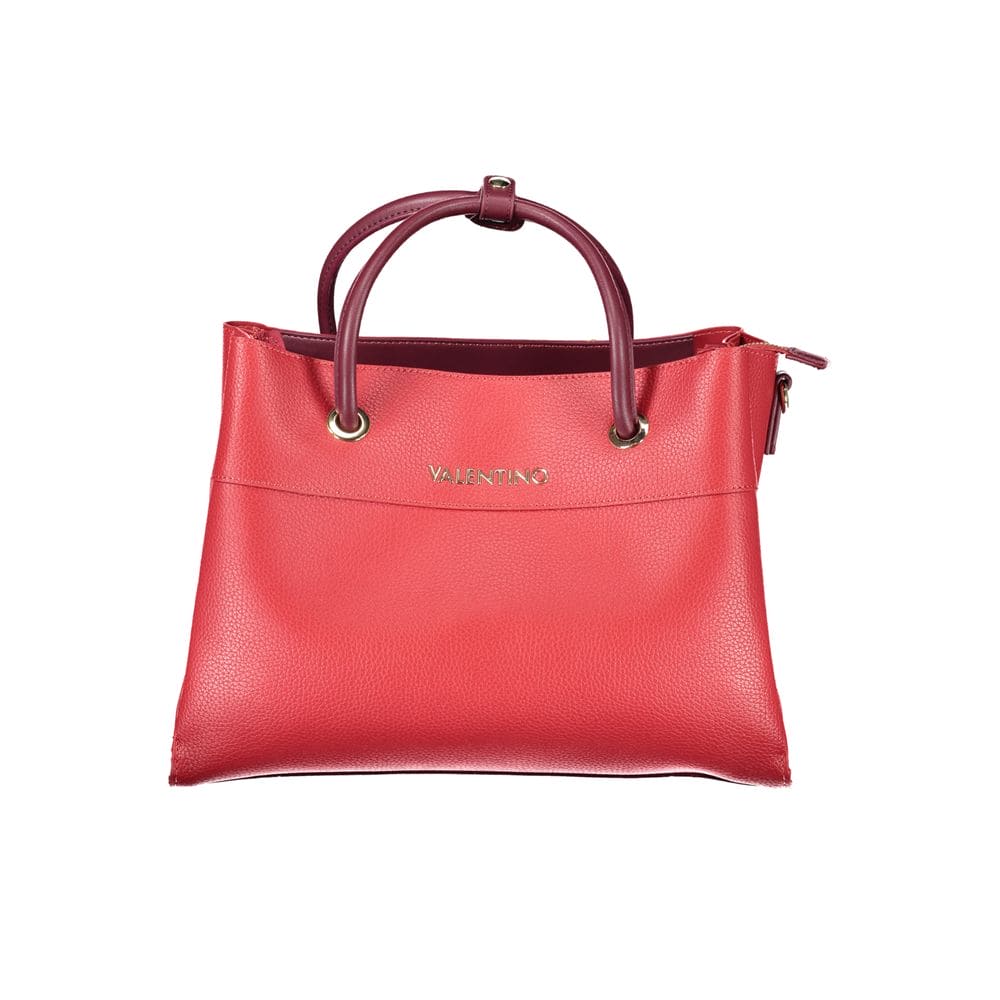 Valentino Bags Red Polyethylene Handbag