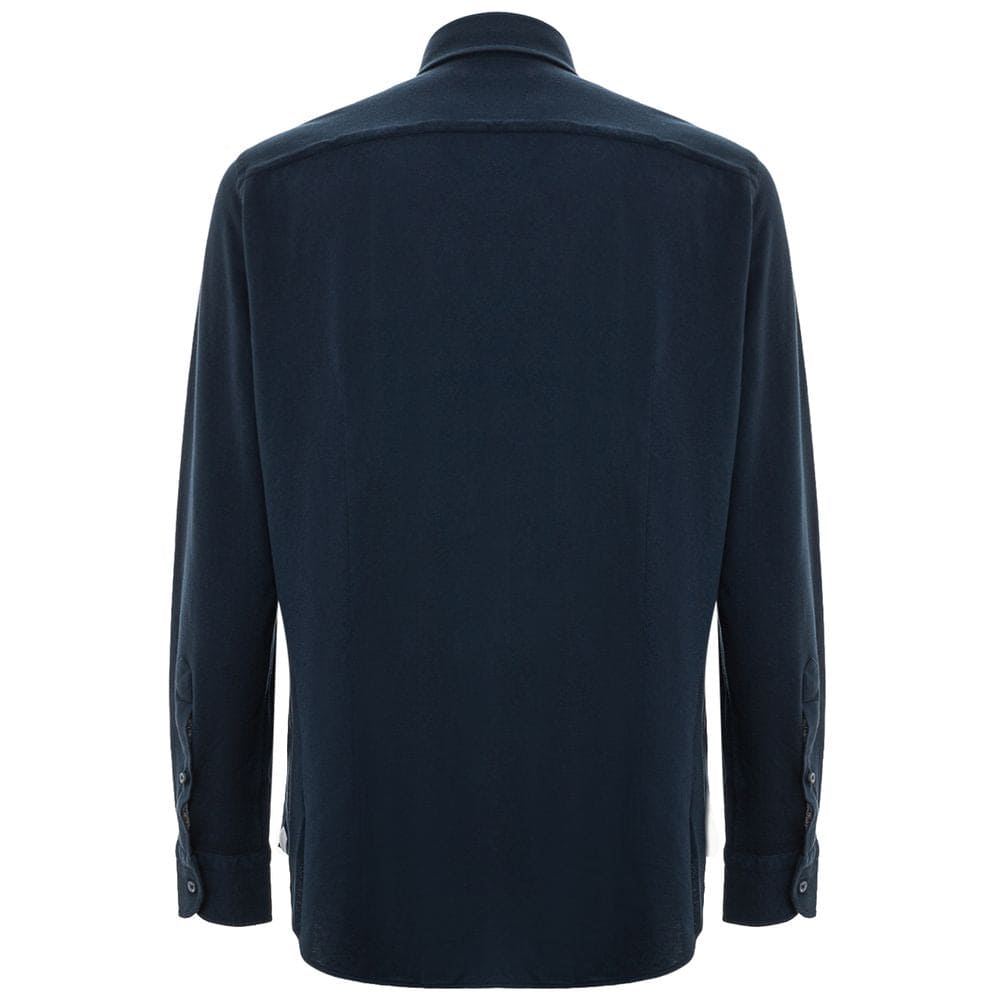 Loro Piana Blue Cotton Shirt