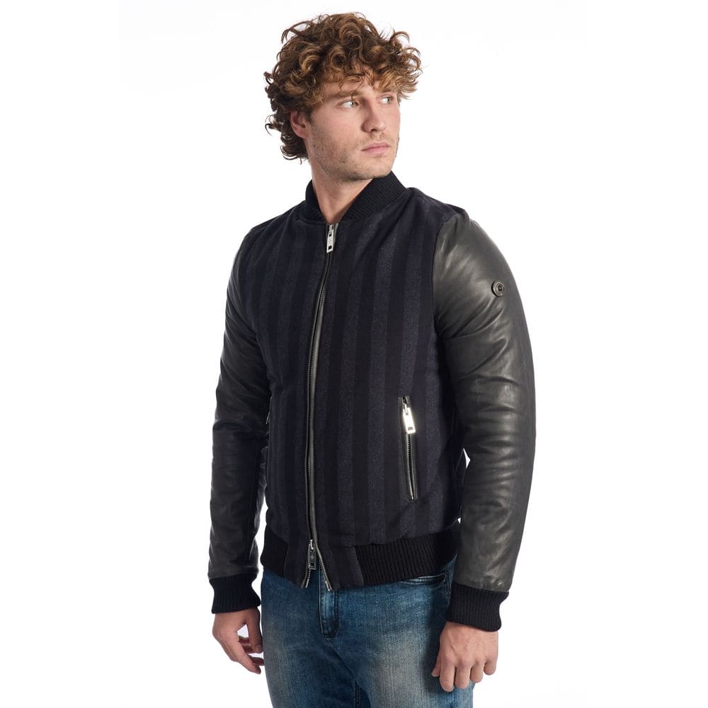 Roberto Pepe Luxury Black Lamb Jacket