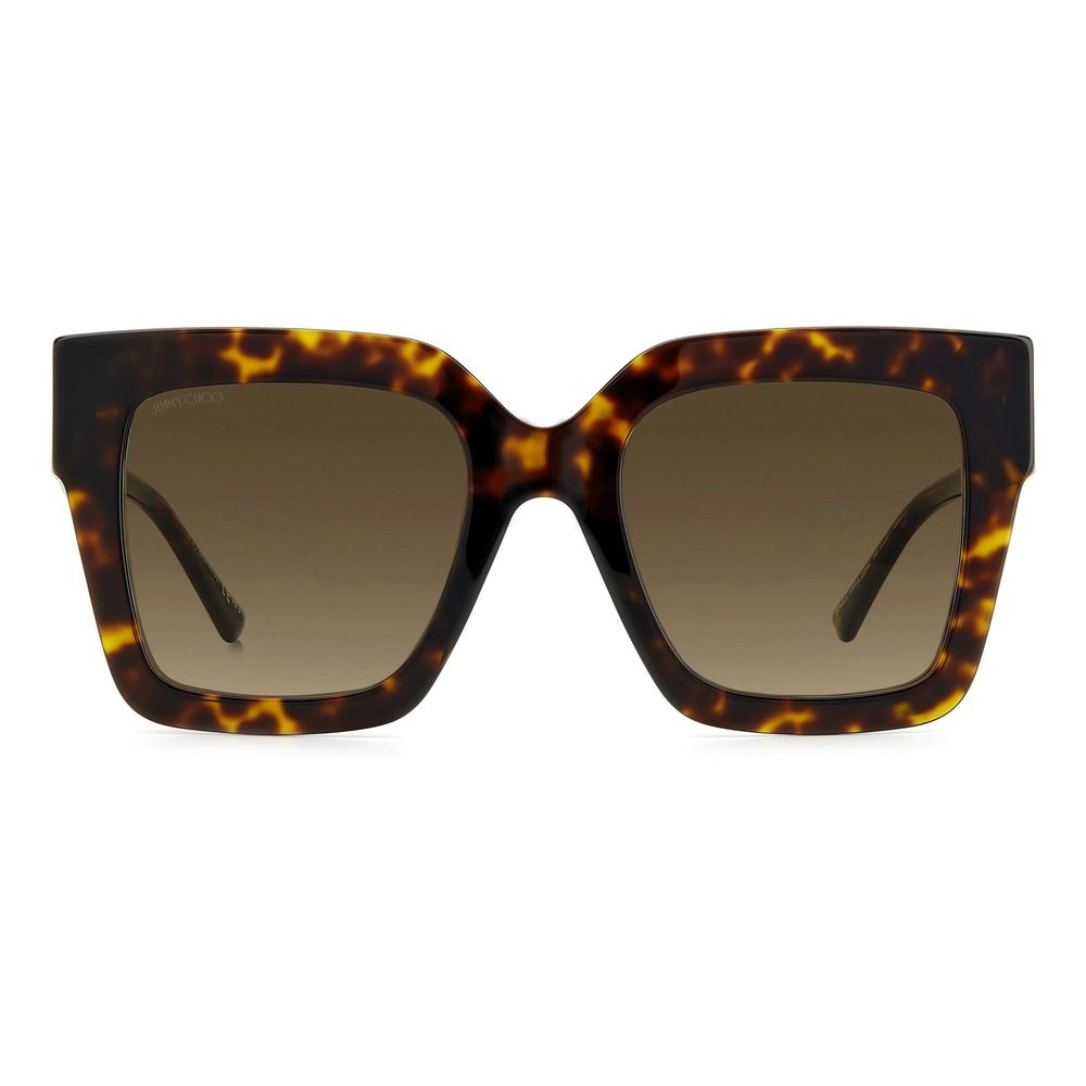 Jimmy Choo Brown Acetate Sunglasses