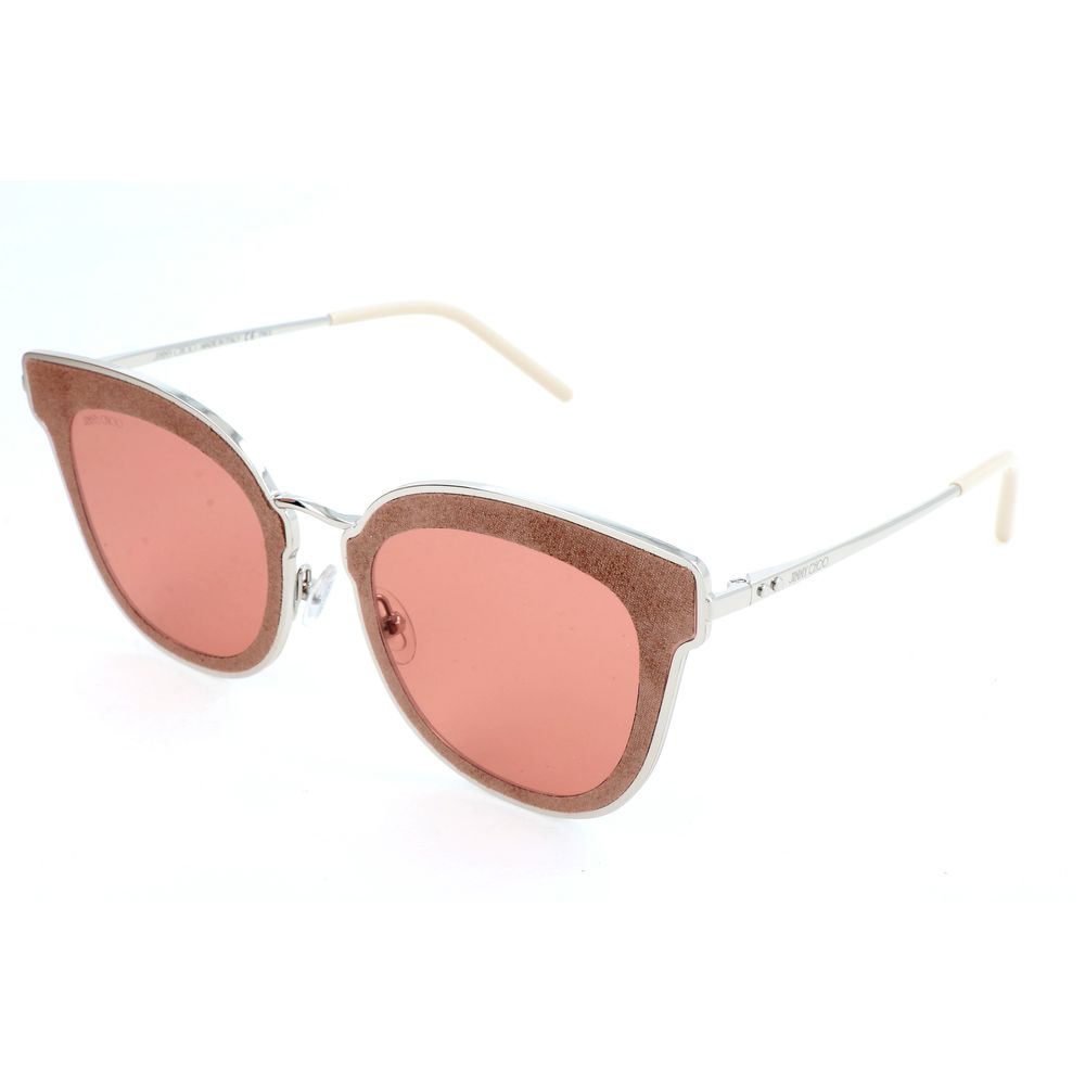 Jimmy Choo Gray Metal Sunglasses