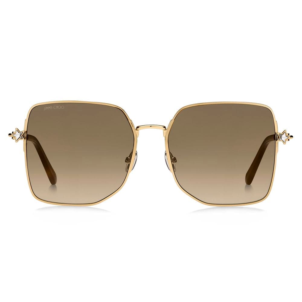 Jimmy Choo Gold Metal Sunglasses