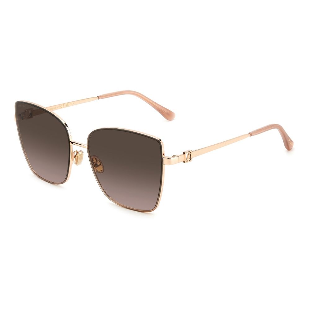 Jimmy Choo Pink Metal Sunglasses