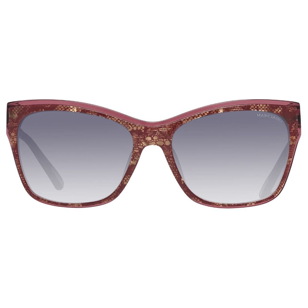 Marciano by Guess Brown Metal And Acetate Sunglasses