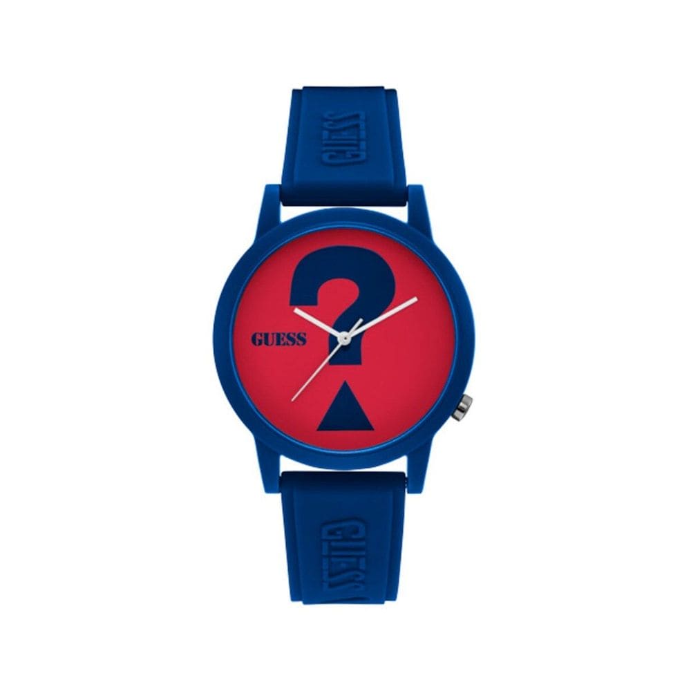 Guess Blue Resin Watch