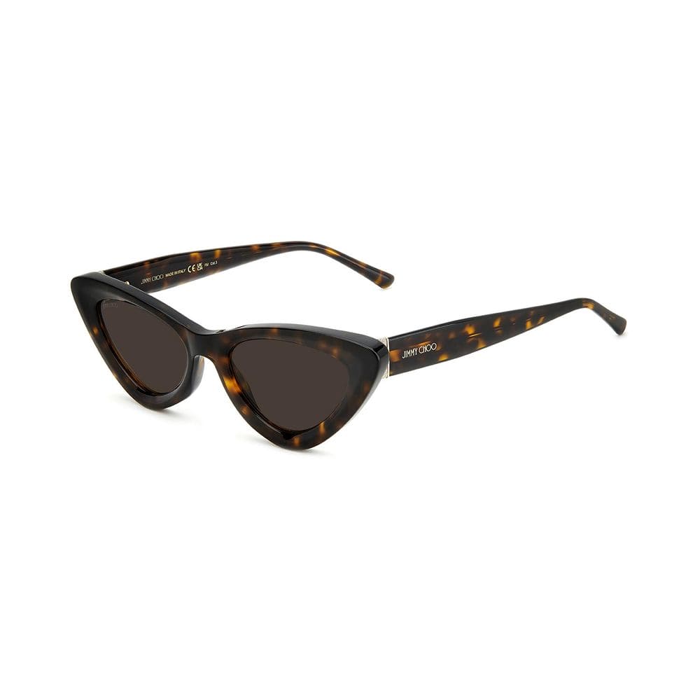 Jimmy Choo Brown Acetate Sunglasses