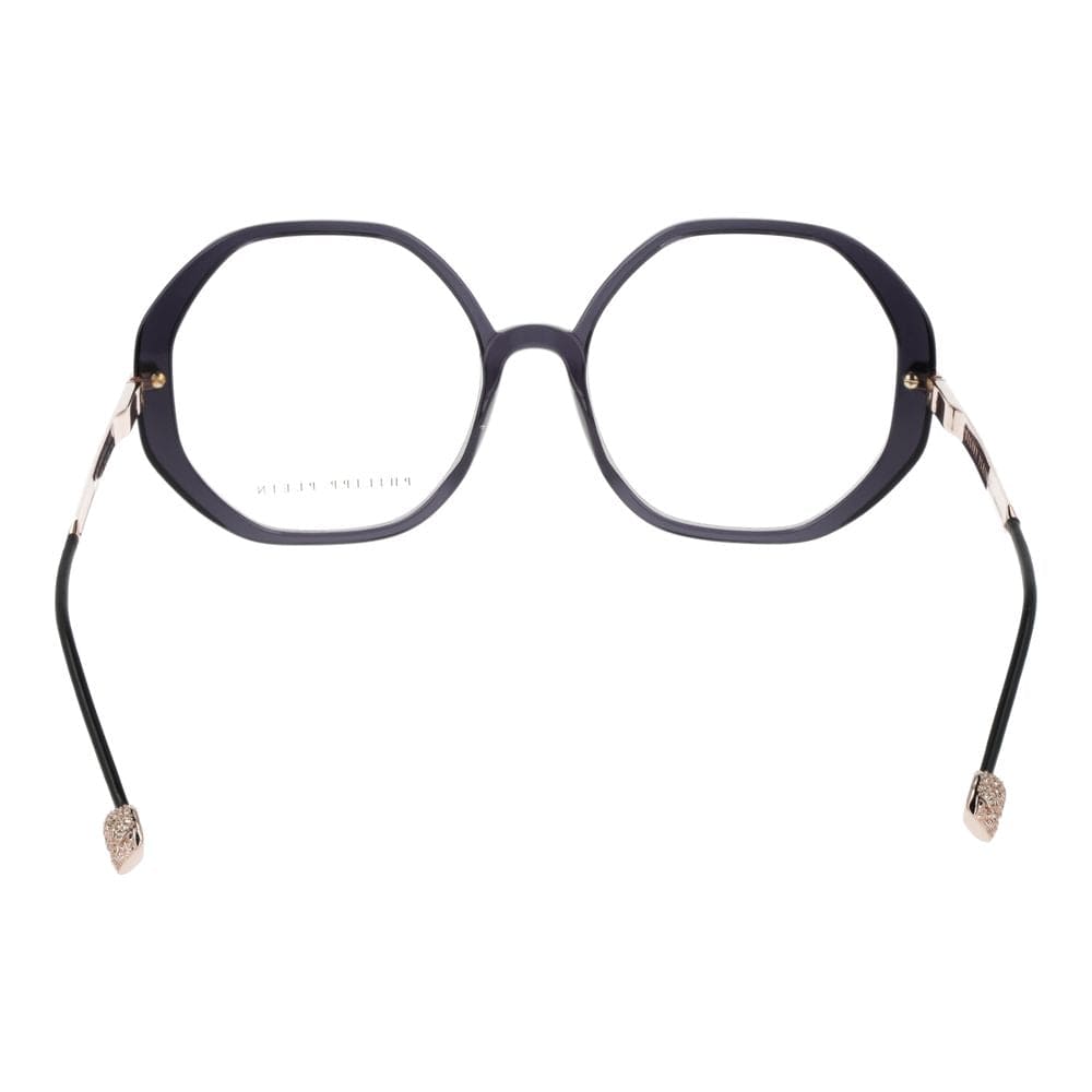 Philipp Plein Gray Cellulose Acetate Glasses (Frames)