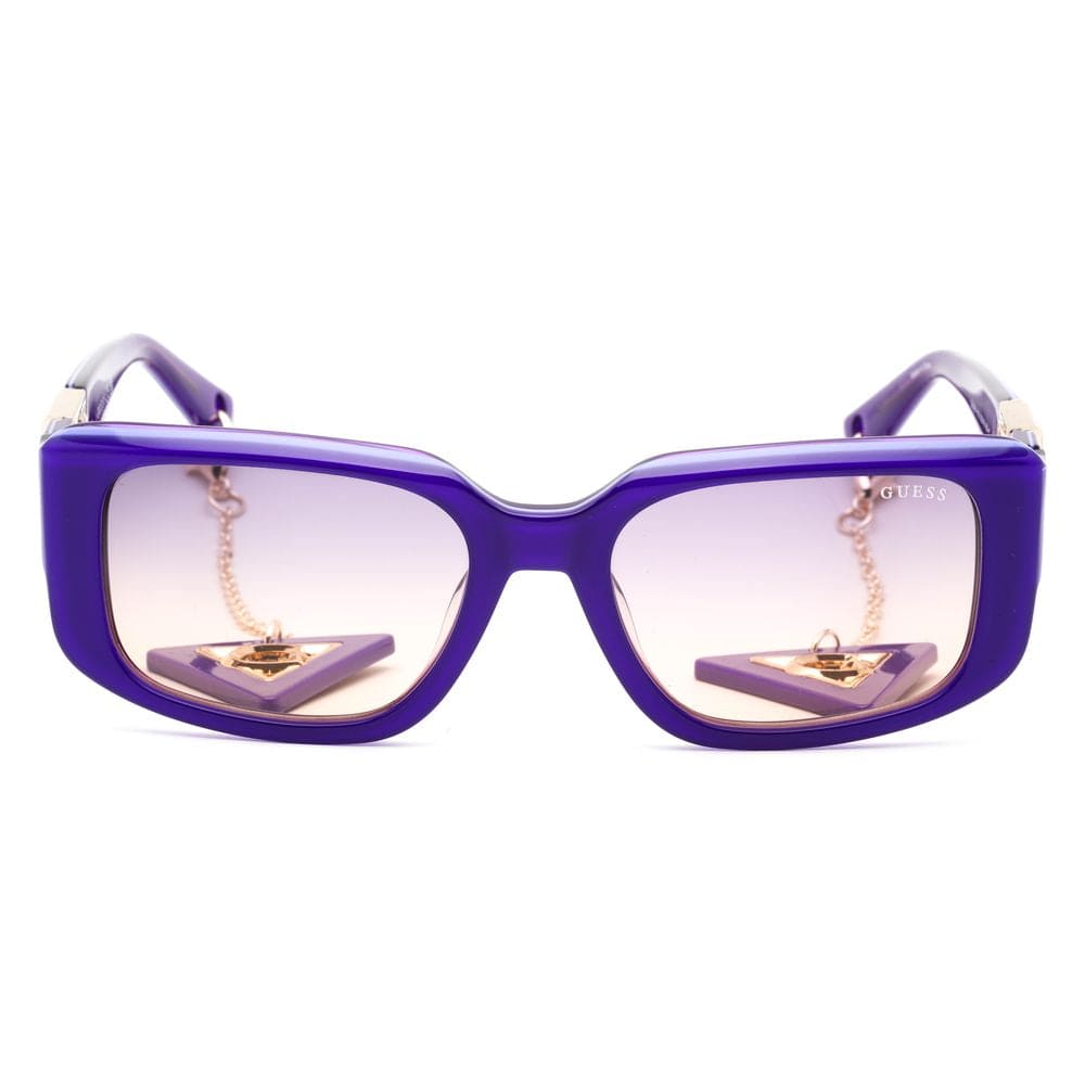 Guess Purple Plastic Sunglasses