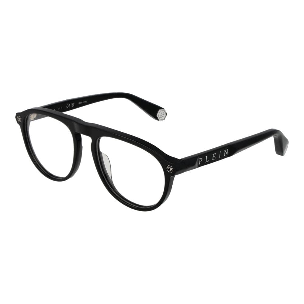 Philipp Plein Black Cellulose Acetate Glasses (Frames)