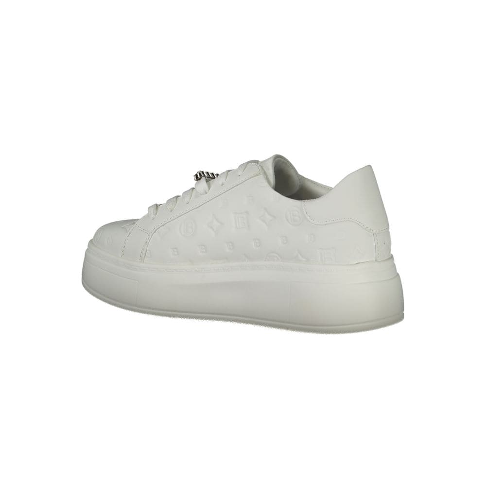 Laura Biagiotti White Polyester Sneaker