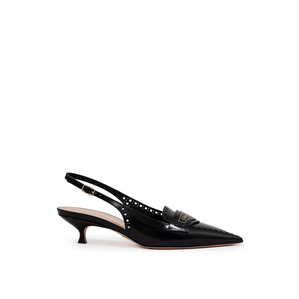 Dior Black Leather Pump