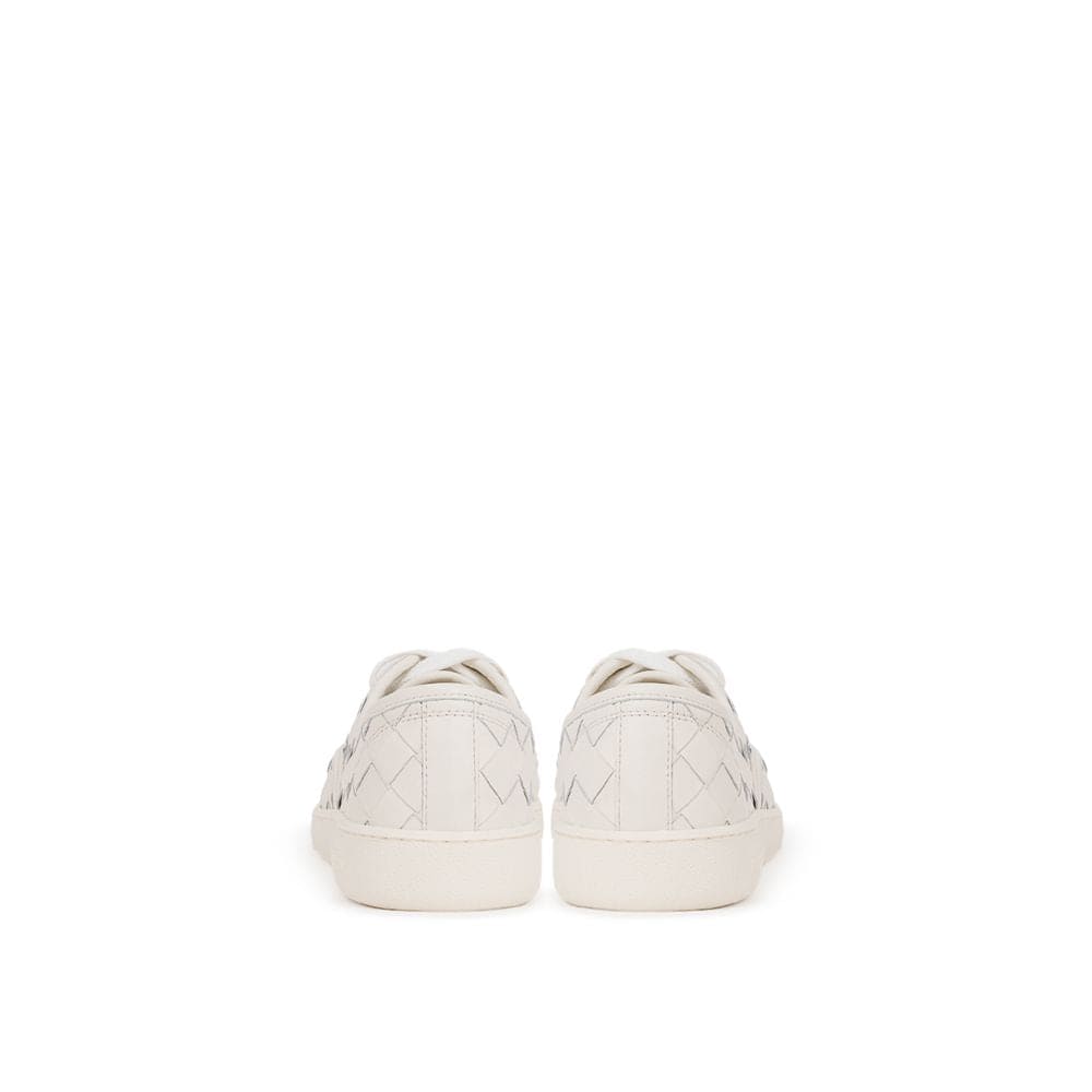 Bottega Veneta White Leather Sneaker