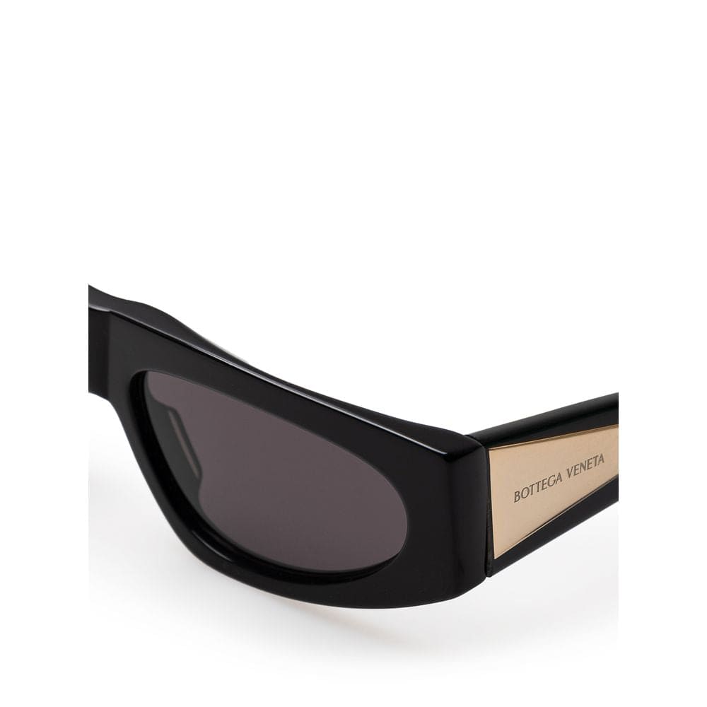 Bottega Veneta Black Acetate Sunglasses