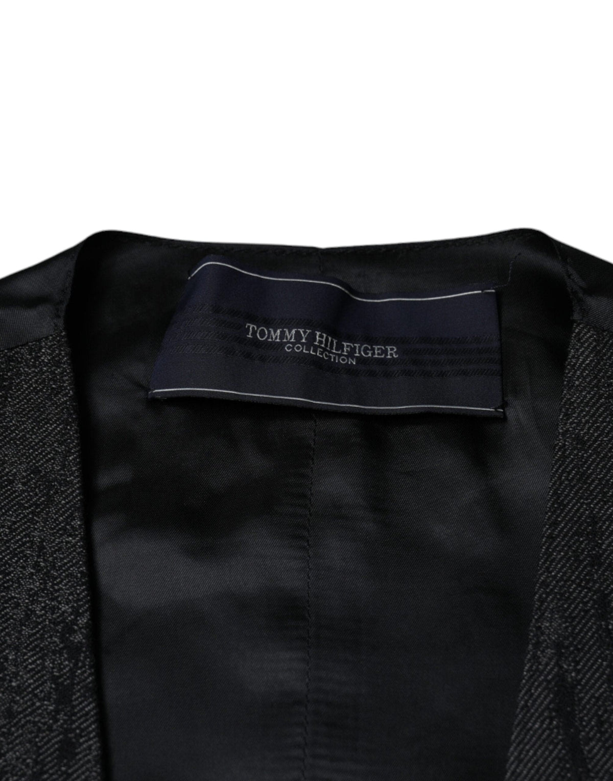 Dolce & Gabbana Black Wool Sleeveless Dress Waistcoat Vest