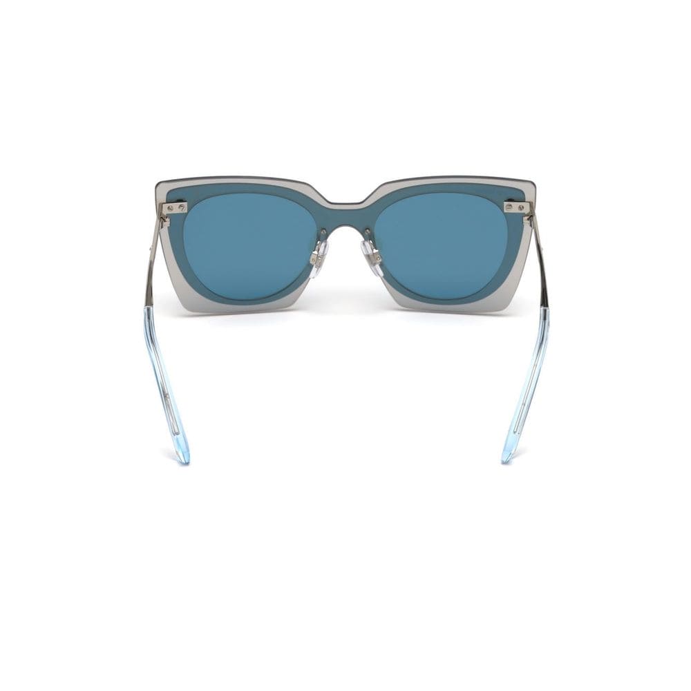 Swarovski Gray Plastic Sunglasses